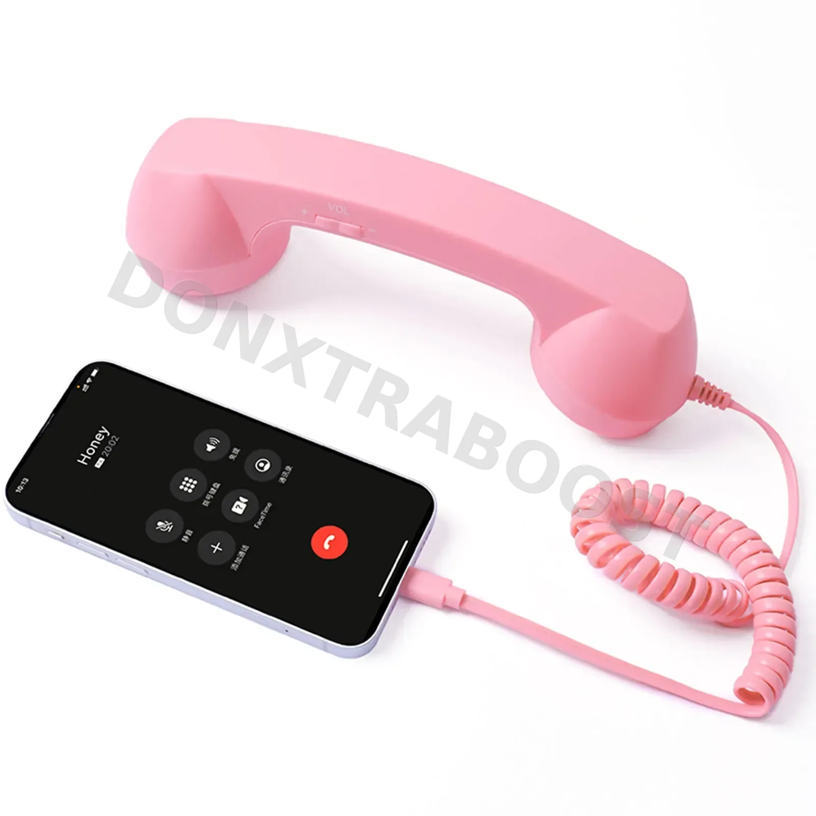Wired Type-C Mobile Calls Telephones Receiver Call Accessory Plug Play Clear Calls Handset Headset